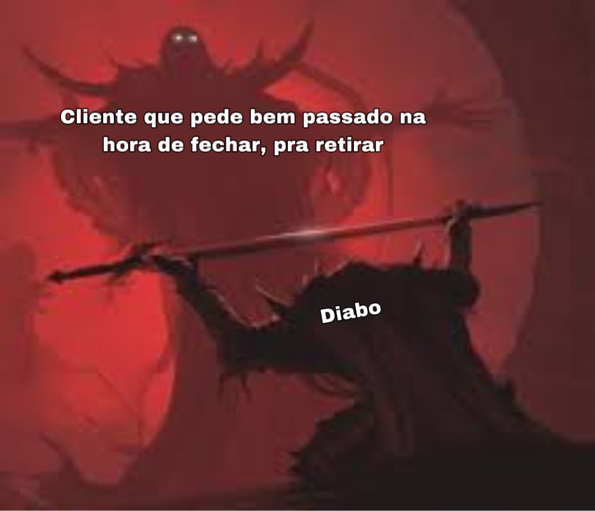 amamos vcs, até qm pede pra retirar no final e demora pra buscar 🥰