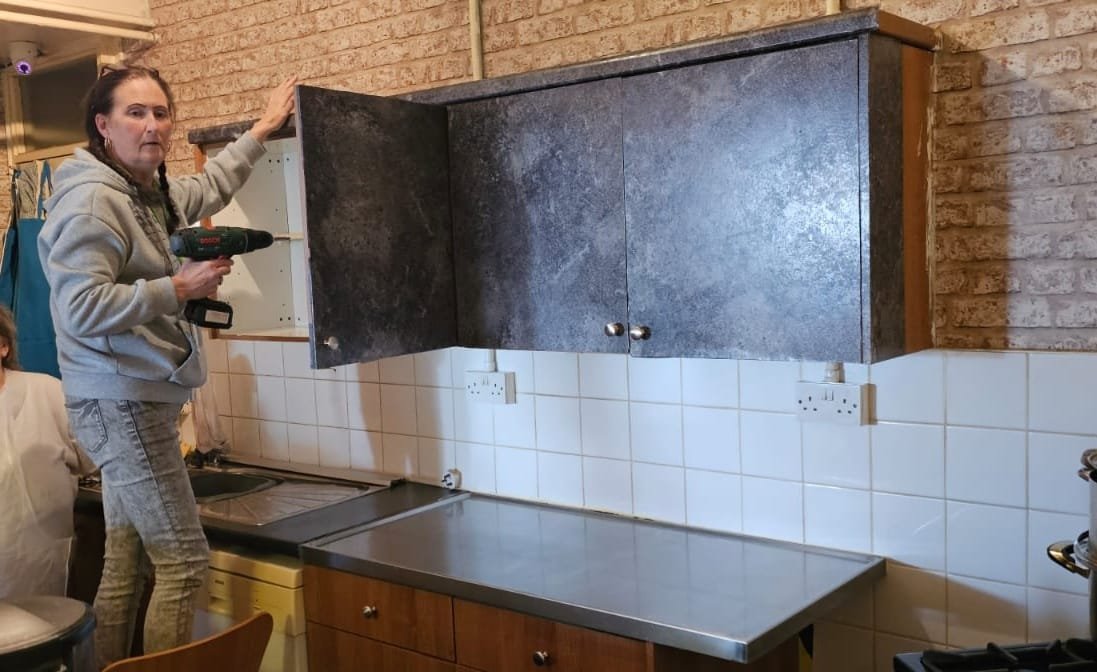 subensoncarson's tweet image. when you can labour like the best of them to start ripping out bits in readiness to achieve new things i the centre love what we do. if it needs doing, just get it done,,,