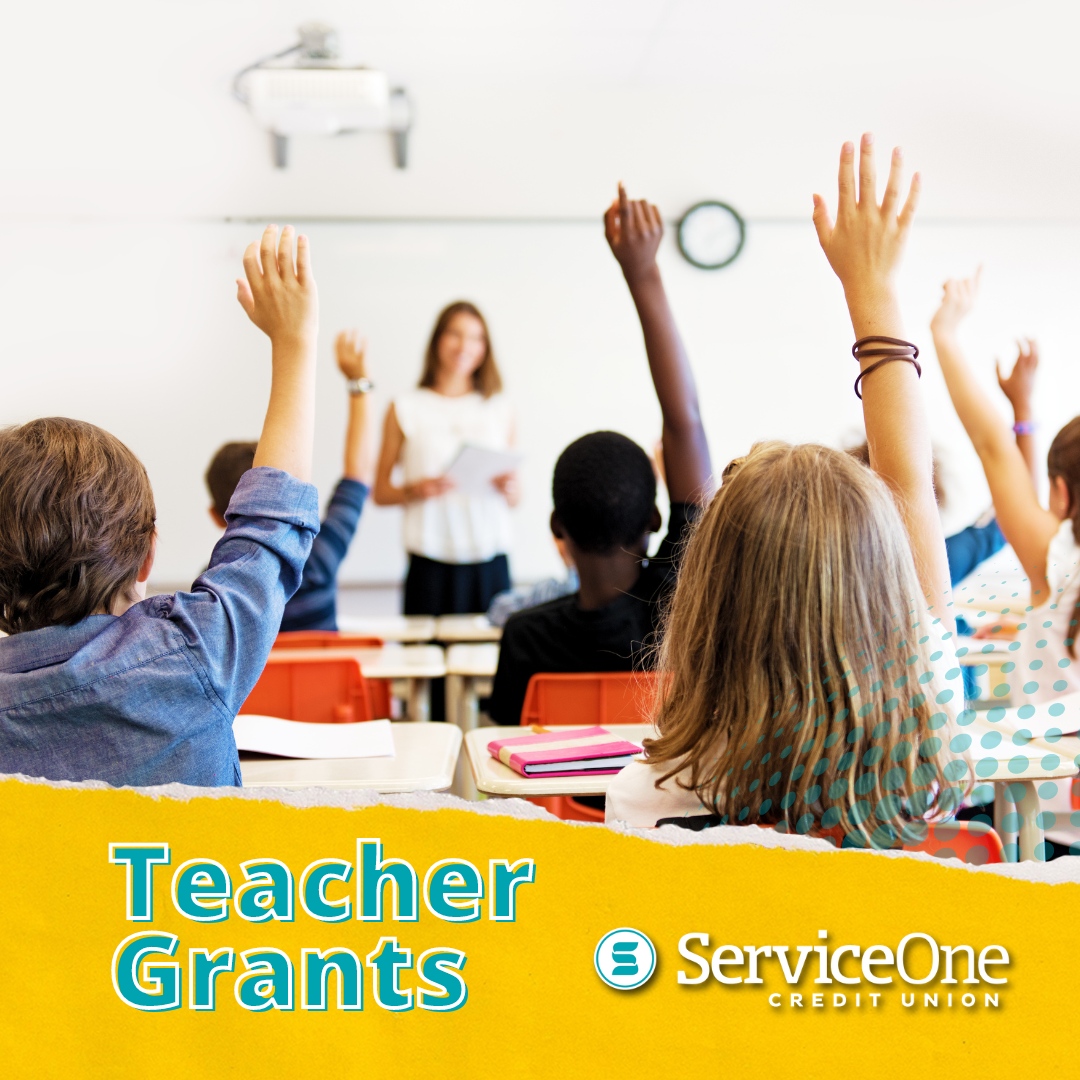 Service One CU (@serviceone_cu) on Twitter photo Our teacher grants applications are open until September 30th! We will be giving (12) $250 teacher grants. To apply online, visit socu.com/teachergrants Our teacher grants applications are open until September 30th! We will be giving (12) $250 teacher grants. To apply online, visit socu.com/teachergrants