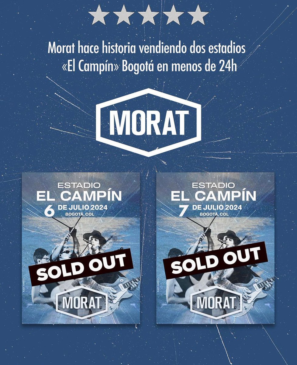 -Nuestro sueño de tocar en el Campín se va a cumplir?
-Si, tenemos dos fechas y las dos con sold out 🥹