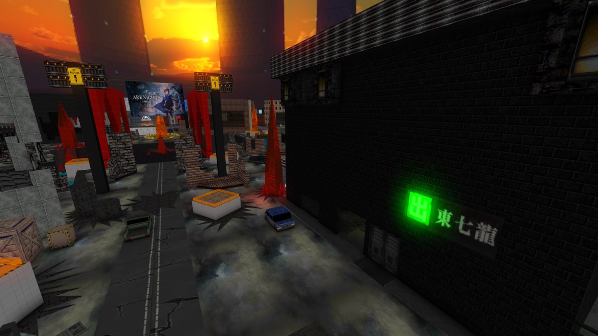 ZGnosis's tweet photo. "Arknights City"
By: Icon
From: Lost Memories Map Pack for ZDoomWars
(ZDWLM04)

#Arknights #Hypergryph #Amiya #City #Assault #doom #gzdoom #leveldesign #retro #mapping #modding #boomershooter #retrofps #gamedev #zdoomwars https://t.co/9vfRgFH2WQ