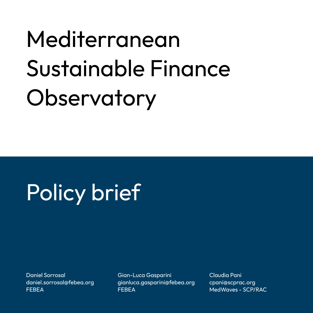 🌱 Join GIMED for a Sustainable Mediterranean 🌊

Discover how the Green Impact MED project is transforming the Mediterranean with sustainable finance. 💚

🔎 Have a look at GIMED  'Policy Brief Sustainable Finance Observatory_GIMED' @ENICBCMed 

🔗 bit.ly/3EKX2cB