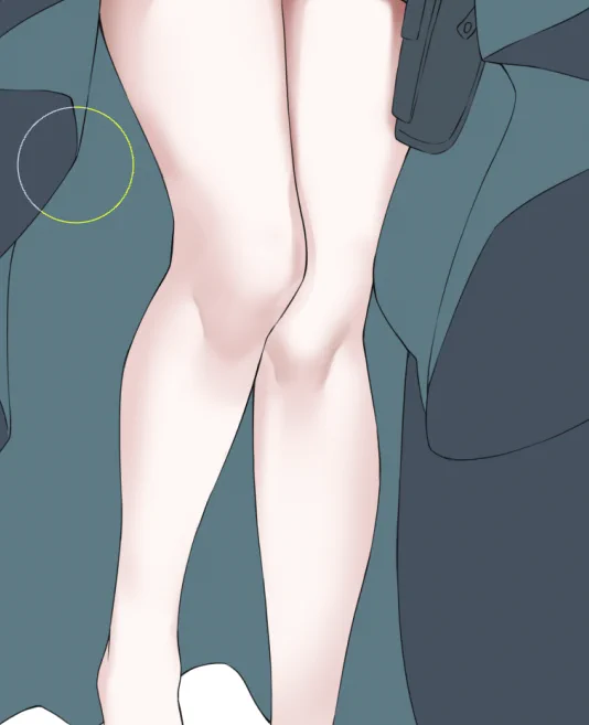 こんばんは、僕は今膝を塗っています 