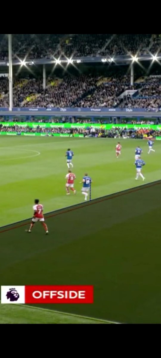 am__ran's tweet photo. VAR in this situation they should take the line from the player's FOOT not SHOULDER!!! #EVEARS https://t.co/5Yp9qszMyf