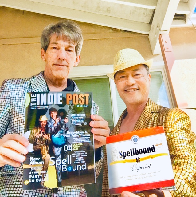 Spellboundband's tweet photo. Get our new album #Especial now at your favorite onbline retailer!! We are also on the cover of August #IndiePost magazine! Bobby Moon is the first Asian to be featured!! #Newmusic2023 #newalbum2023 #Latinfunk #funk #newfunk #stopasianhate #koreansinger #GenerationEquality https://t.co/B0bF8yILba