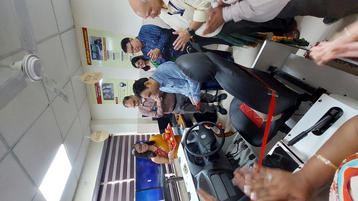 pdunippd's tweet photo. Sh.RajeshAgarwal,Secy,DEPwD InauguratedThe #Driving_Simulator inthe #Department_Occupational_Therapy ofthe #Institute on 17.09.2023. JS was also there.Simulator willbe used to train hundreds of those PeDs, who wish tolearn driving skills and get driving liscence.
@socialpwds https://t.co/Szx6QeZcQr