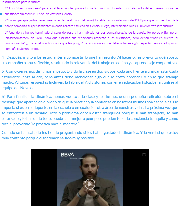 aaronasenciofer's tweet image. 🏀 "Encesta tus Sueños"  es la dinámica que hice en valores el viernes🌟Descubre cómo un mensaje de @rickyrubio9 puede inspirar a tu alumnado a valorar la perseverancia, la confianza y la preparación.¡70' que cambiarán su perspectiva! 🔗acortar.link/4e4yQR 
#EducarConValores