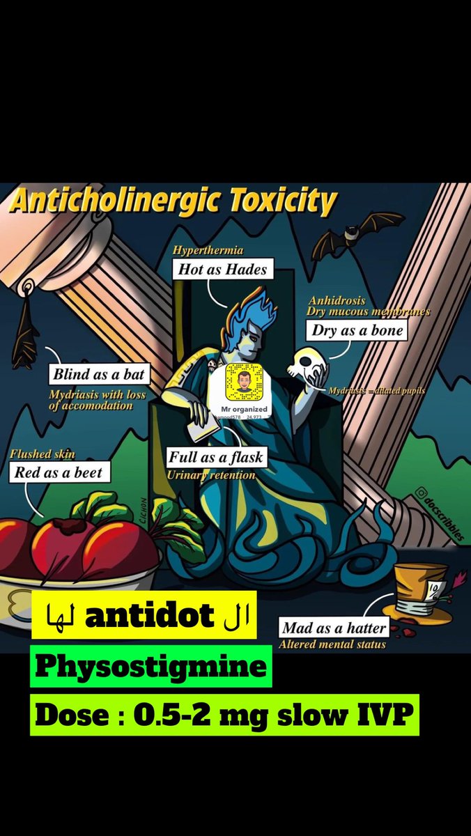 hamood578's tweet image. #معلومه #ernursing ال atropine بيعمل سميه او roxicity كيف نتعامل معاه