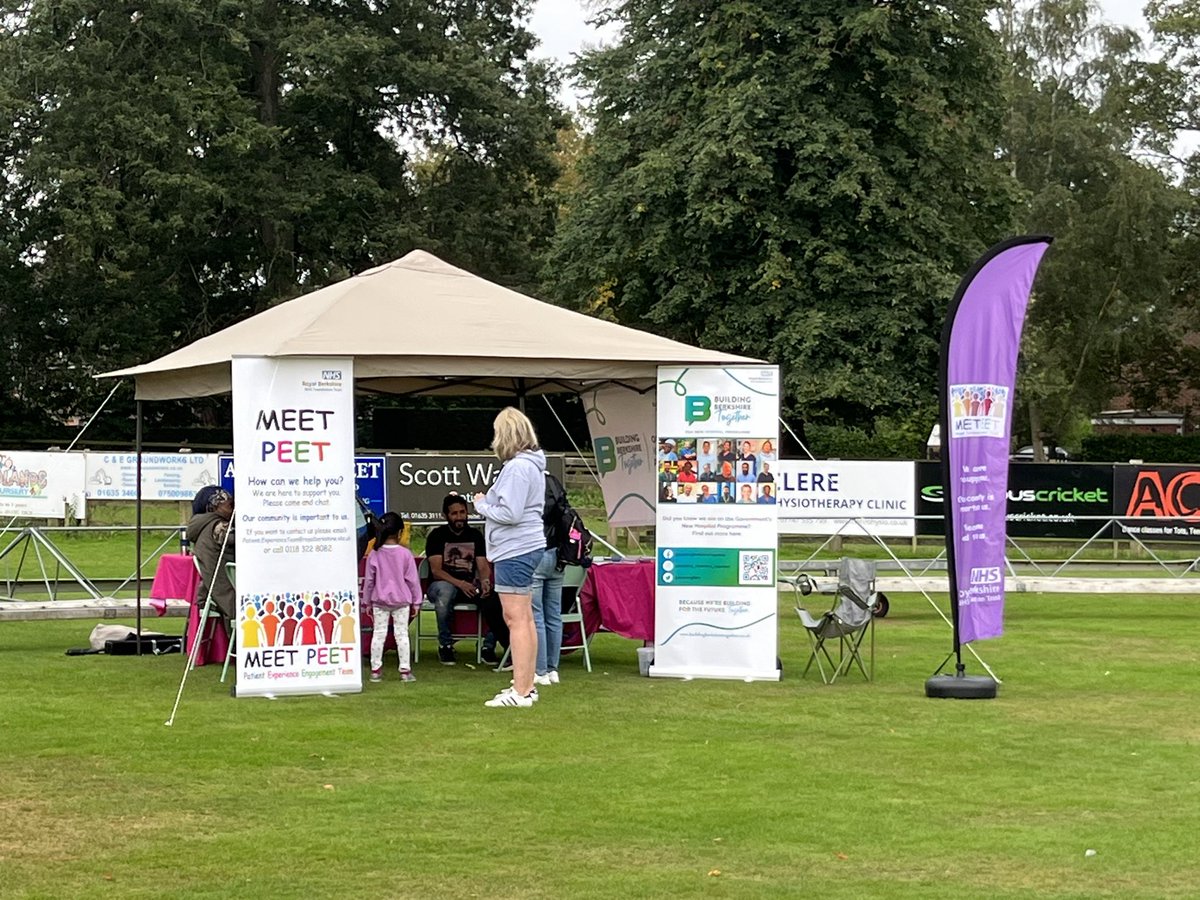 @SarahLupai @KunjappyHer @NewburyRacing @WestBerkshire @Karen0Leary @BuildingRBH @Herrings18 @RBNHSFT @acrereading @BerksCricketFdn @NigFoot Thank you for coming, looking forward to having you at the next event. Community outreach like the @RBNHSFT  #MeetPeet  is the best model to reach the community to tackle #healthinequalities, more investment needed to ensure sustainability @NewburyRacing  @nhsbobicb @NHSEngland