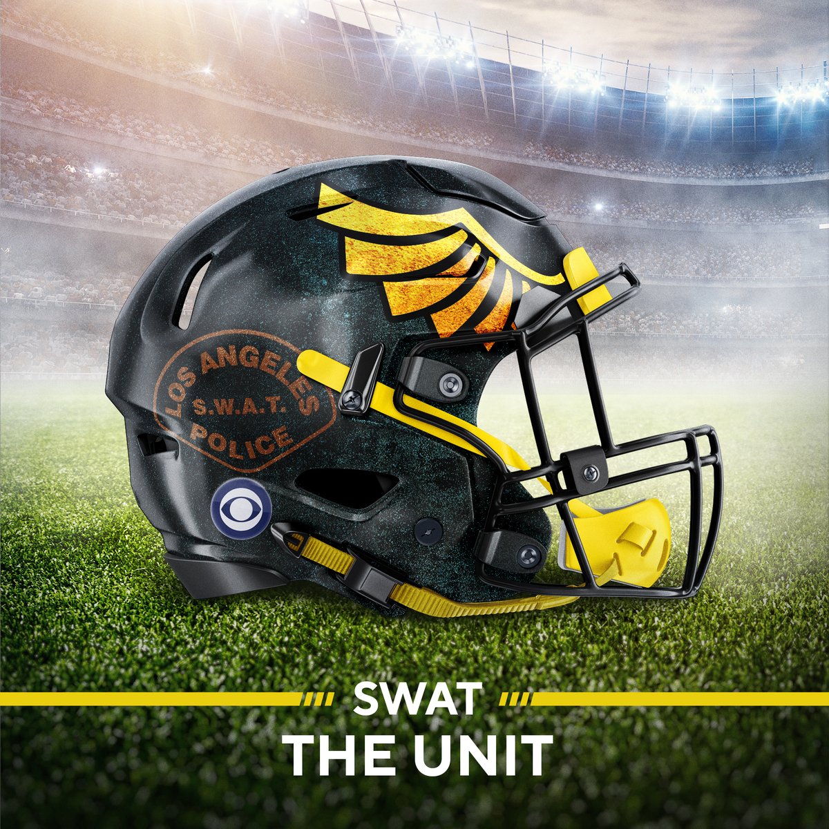 In a parallel universe, these custom NFL helmets are taking our #SWAT league by storm! Let’s play some @CBStv fantasy football and tell us which team name is your favorite. 🏈😻✨ #NFLonCBS