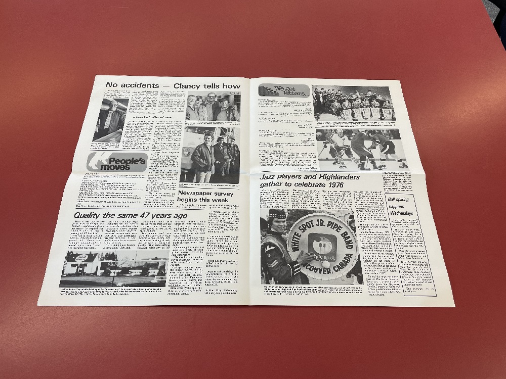 VanArchives's tweet photo. The White Spot News from '77 - a publication for the employees of White Spot, Ernie's Fine Foods & Industrial Catering Ltd. Photograph of the White Spot located on Robson Street.
https://t.co/5PmKb0Bhga
https://t.co/7zw6Nkep03
#EmployeeMagazine #WhiteSportRestaurant @White_Spot https://t.co/NCkoUkL15s