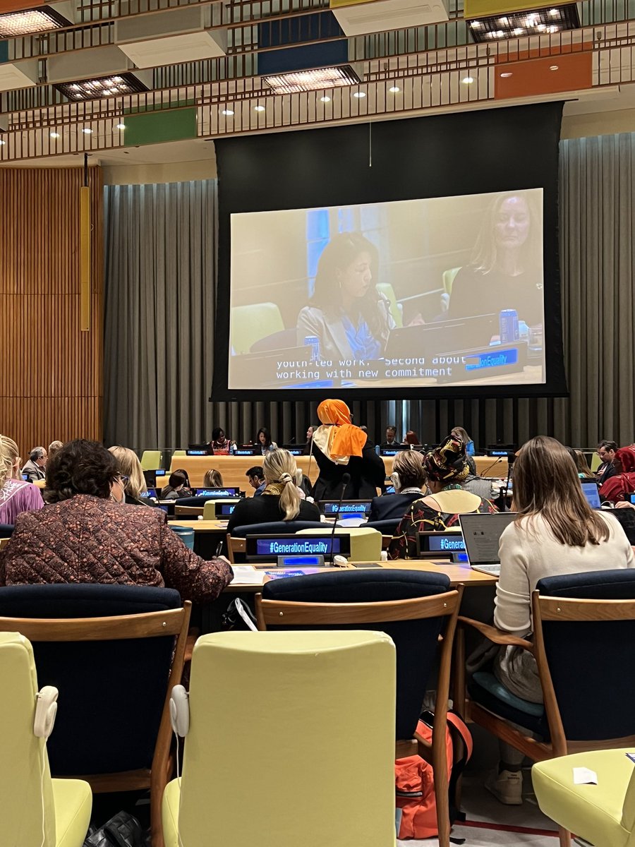 Koko Zuberi (she/her) (@kokozuberi) on Twitter photo The wonderful <a href="/LindaWeisert/">Linda Weisert</a> from <a href="/CIFFchild/">The Children's Investment Fund Foundation</a> emphasizing the need for making investments to youth-led work and in youth leadership to advance the work of #GenerationEquality and #GenderEquality The wonderful <a href="/LindaWeisert/">Linda Weisert</a> from <a href="/CIFFchild/">The Children's Investment Fund Foundation</a> emphasizing the need for making investments to youth-led work and in youth leadership to advance the work of #GenerationEquality and #GenderEquality
