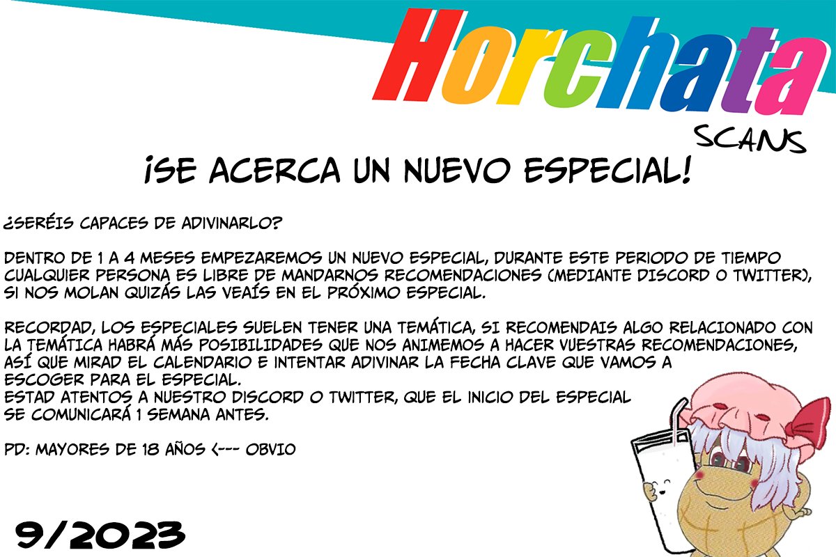 Horchata Scans tweet media