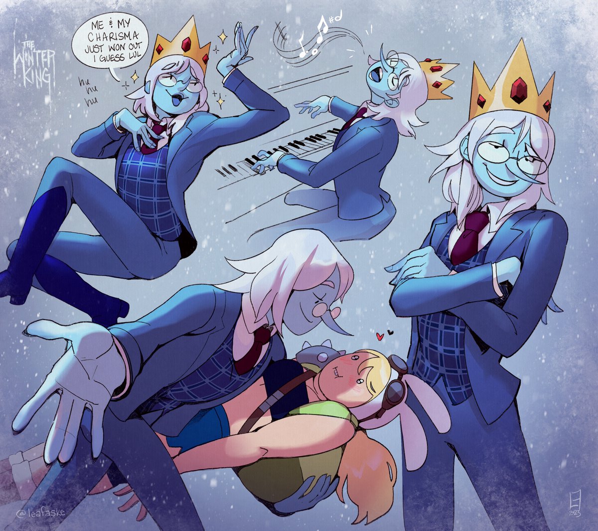 so i maybe actually kind of love the winter king?
#FionnaandCake