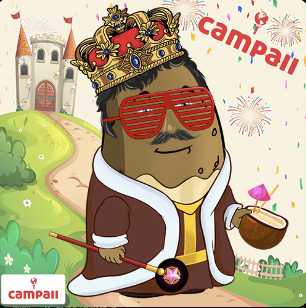 SneakyMikeOnX's tweet photo. This is my favorite #PartySpud - with its utility for CAMPAII - still in the working but this will revolutionize the Party scene 🎉🎉❤️‍🔥❤️‍🔥

#MetaCommunity #WAGMIT #SpudFriends #NFTCommunity #NoSpudNoParty #SuccessTogether 
@SpudParty @SpudFriends https://t.co/4KVnJTVQVk