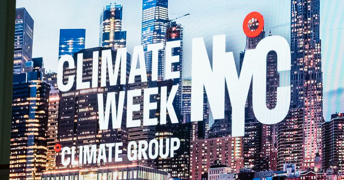 tracyrohan's tweet photo. Climate Week NYC kicks off today! Get ready to engage with leaders and organizations championing climate action taking place from September 17 - 24, 2023.

For event registration:
https://t.co/rdYvxn5vMf

#climateweeknyc #climateweek2023 #climatechange #climateaction https://t.co/4nUzzW2PFK