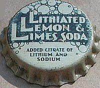 You’ve probably heard that Coca-Cola once contained cocaine but did you know another popular soda once contained the mood stabilizer lithium?

Originally called “Bib-Label Lithiated Lemon-Lime Soda,” the name was later shortened to 7-Up because the atomic mass of lithium is ~7.