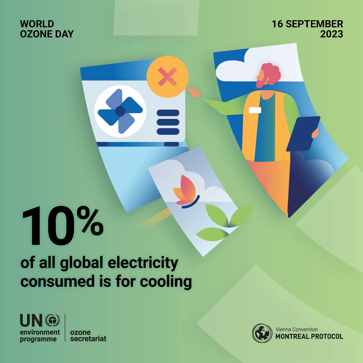 UNICManama's tweet image. 🌍 On this World Ozone Day, we celebrate the work of the #MontrealProtocol. By phasing out ozone-depleting chemicals the ozone layer is set to recover by mid-century. Check out these stats #OzoneDay #KigaliAmendment #ClimateAction @‌UNEPozone 

Learn more: buff.ly/3LjLKjk