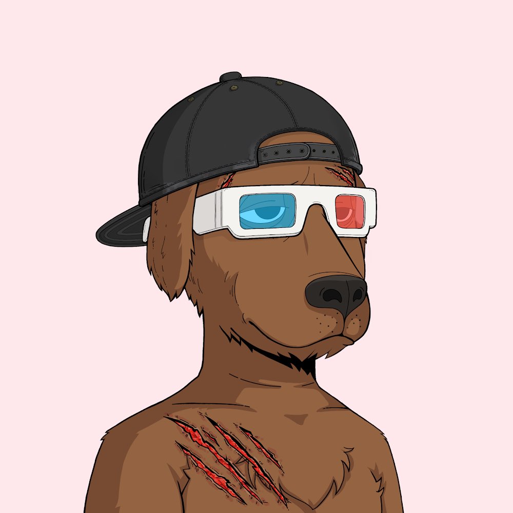 GeneralsKat's tweet image. Well after breakfast this morning with @generalrigz Family on the space, I decided it was time to get into the @rektdogs dog house.

The Cat that beat me up wasn’t actually in 2D, these 3D shades make it feel and look real.. sorry for the blood 🩸 

#TeamCATS #TeamDOGS