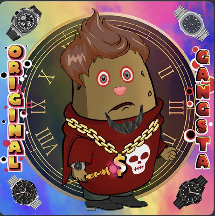 GamerNoNoNo1's tweet image. This is another favorite #PartySpud of mine - after minting this beauty I not only get my yearly increasing ROI but I also got this fabulous watch 😍😍😍

#MetaCommunity #WAGMIT #SpudFriends #NFTCommunity #NoSpudNoParty #SuccessTogether @SpudParty @SpudFriends
