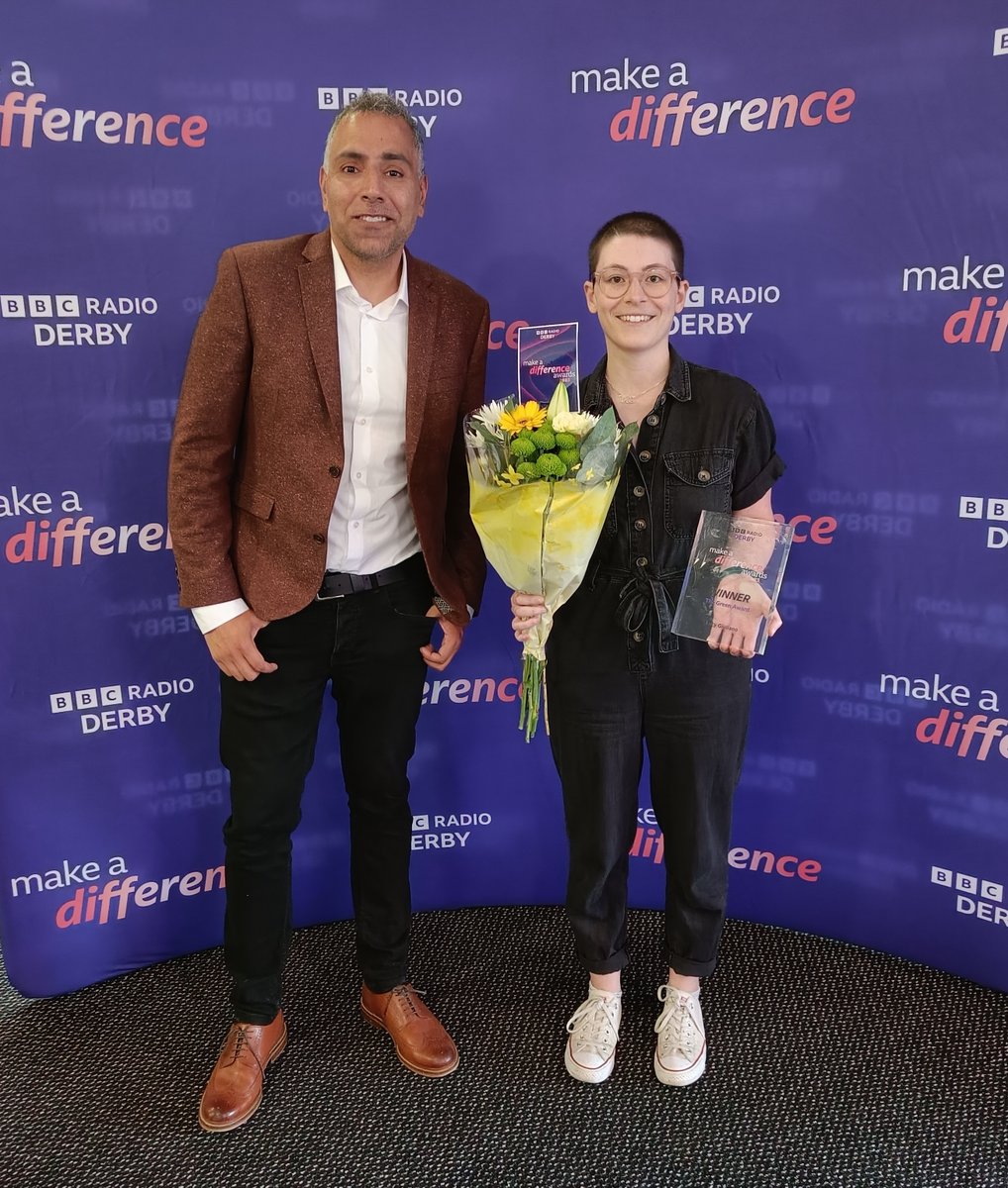 spoke out (@spoke_out) on Twitter photo π₯³ I won! π₯³
This time last week I was honoured to win the Green category in <a href="/BBCDerby/">BBC Derby</a>'s Make A Difference awards π 
Thank you to everyone who has been involved in Spoke Out, and who has kindly supported me. This is for all of you π π₯³ I won! π₯³
This time last week I was honoured to win the Green category in <a href="/BBCDerby/">BBC Derby</a>'s Make A Difference awards π 
Thank you to everyone who has been involved in Spoke Out, and who has kindly supported me. This is for all of you π