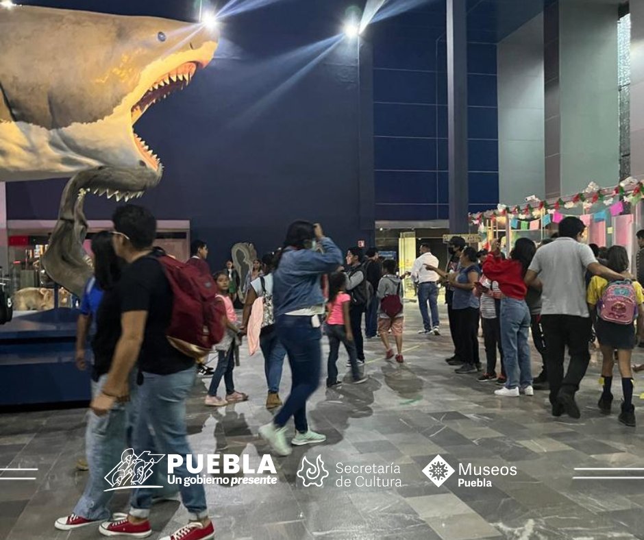PueblaMuseos's tweet photo. Agradecemos a las 8,652 personas que visitaron nuestros recintos museísticos en esta #NocheDeMuseos 

¡#JuntosHacemosMásPorLaCultura!

#UnGobiernoPresente. https://t.co/rCr2C7HPzM