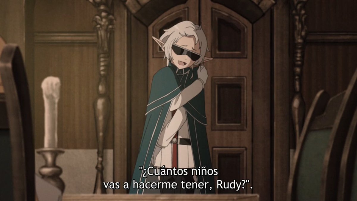 Ezio0181's tweet photo. Mushoku Tensei es el mejor anime de esta temporada https://t.co/AEE0KxwX22