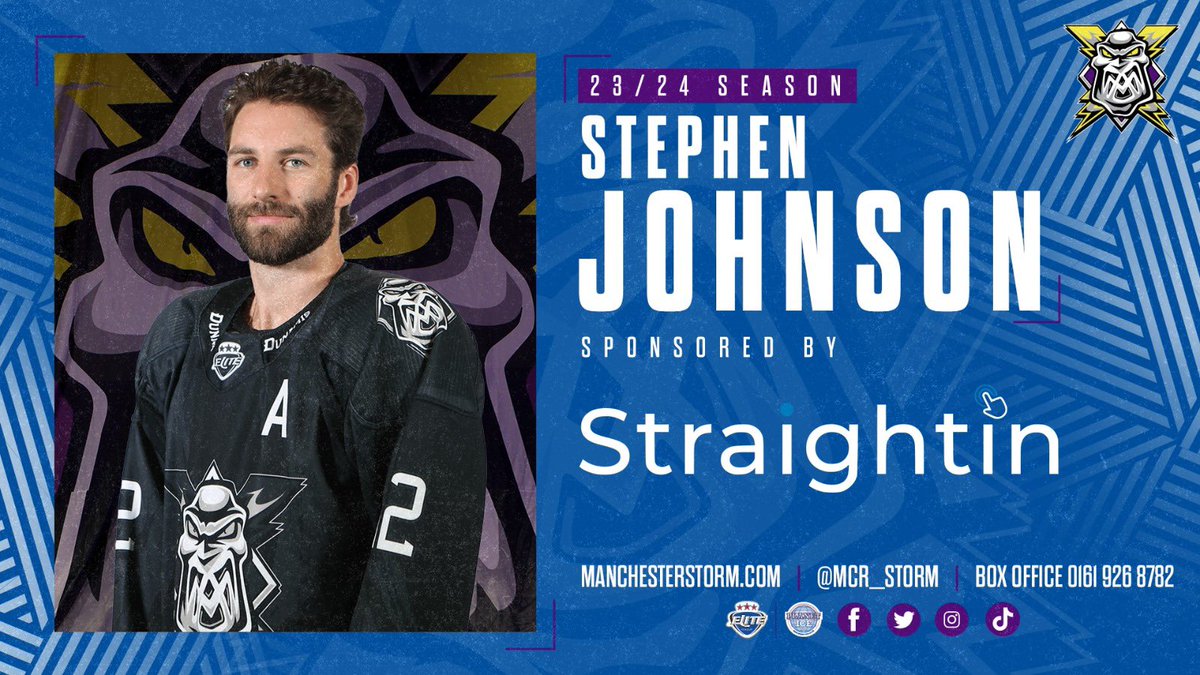 Straight in to the face-off circle tonight, your assistant captain <a href="/Stevojohnson26/">Stephen Johnson</a>! Welcome back to our good friends at <a href="/straightin_hq/">StraightIn</a> who are sponsoring Stephen for the 23/24 season.