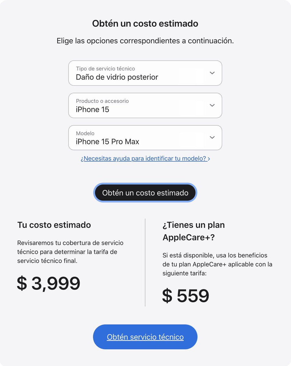 iManuMX's tweet photo. 💥 ¿Sabían que si se les rompe la parte trasera del iPhone, ahora repararla directamente en Apple es MUCHO más barato en el iPhone 15 Pro? 😳

🇺🇸 iPhone 14: $169 USD
🇺🇸 iPhone 14 Plus: $199 USD
🇺🇸 iPhone 14 Pro: $499 USD
🇺🇸 iPhone 14 Pro Max: $549 USD

🇺🇸 iPhone 15: $169 USD
🇺🇸 iPhone 15 Plus: $199 USD
🇺🇸 iPhone 15 Pro: $169 USD
🇺🇸 iPhone 15 Pro Max: $199 USD

🇲🇽 iPhone 14: $3,499 Pesos 
🇲🇽 iPhone 14 Plus: $3,999 Pesos
🇲🇽 iPhone 14 Pro: $10,199 Pesos
🇲🇽 iPhone 14 Pro Max: $11,199 Pesos

🇲🇽 iPhone 15: $3,499 Pesos 
🇲🇽 iPhone 15 Plus: $3,999 Pesos
🇲🇽 iPhone 15 Pro: $3,499 Pesos
🇲🇽 iPhone 15 Pro Max: $3,999 Pesos

✅ Esto se debe a que ahora la parte trasera es completamente independiente al dispositivo, cosa que no pasaba en los modelos anteriores de iPhone