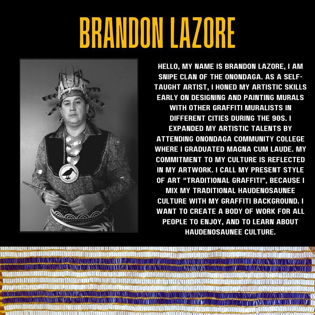 Neighbors_of_ON's tweet photo. Join us on October 8th on the Everson Museum Plaza and watch demonstrations from  Robin Lazore, Brandon Lazore, and others! Stay tuned for introductions to our other featured artists! https://t.co/UunTFCuNE0