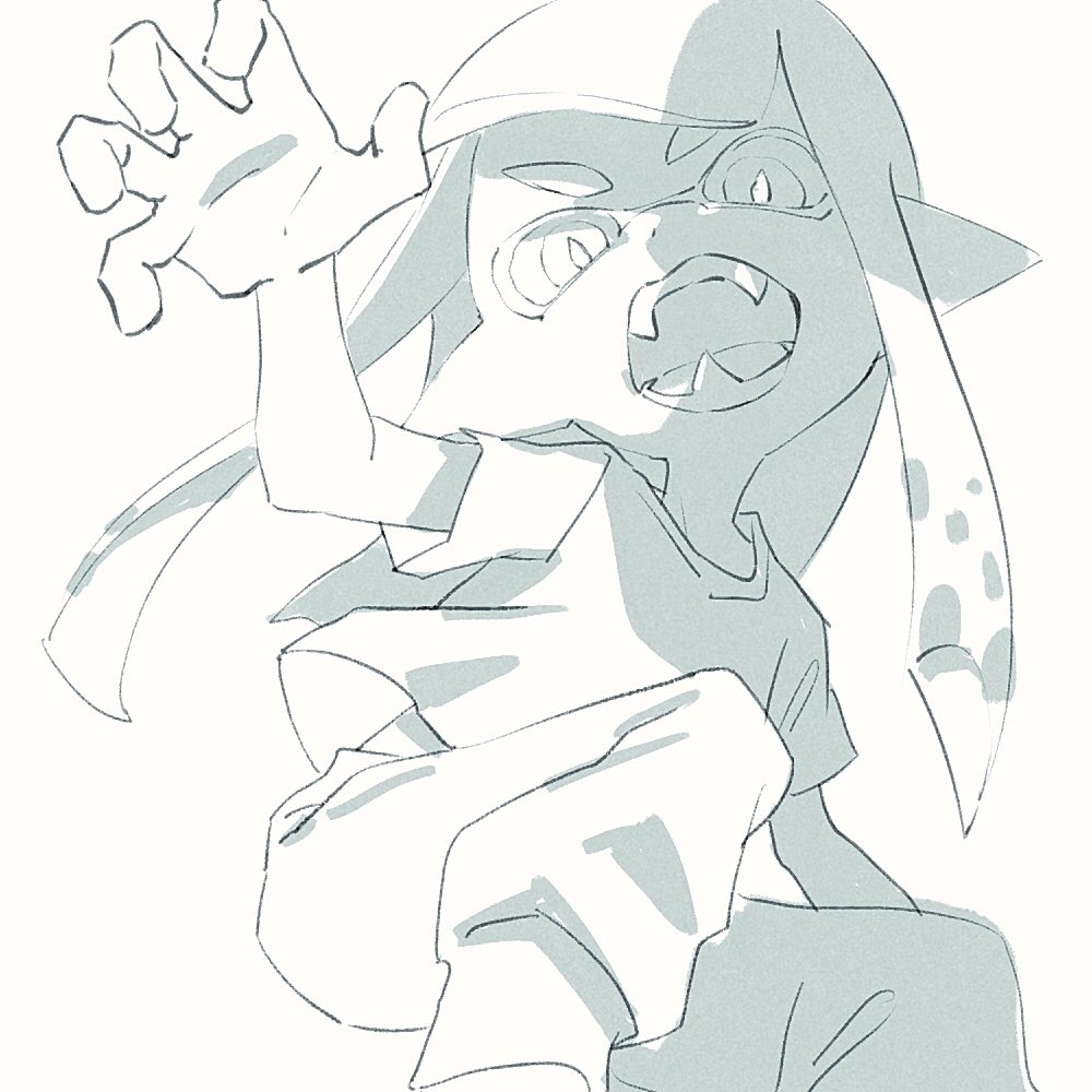 ink_1001's tweet photo. がお https://t.co/cUhMDGYMBa