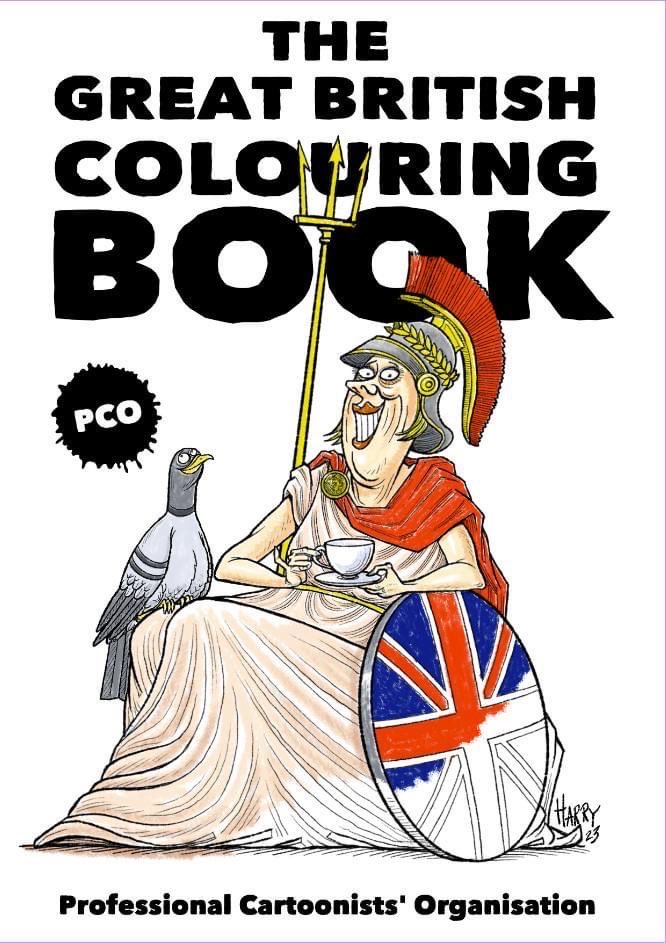 Ncknwmn's tweet image. When the Home Office decided images of Mickey Mouse were too welcoming for migrant children, the PCO Professional Cartoonists responded with a welcoming colouring book for asylum seeking children. It’s at the printers… v proud to be involved #asylumseekers