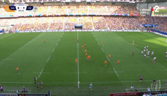 fabien_fichaux's tweet image. 3ème pénalité transformé par le Fidji 9-8 #AUSFID #RugbyWorldCup