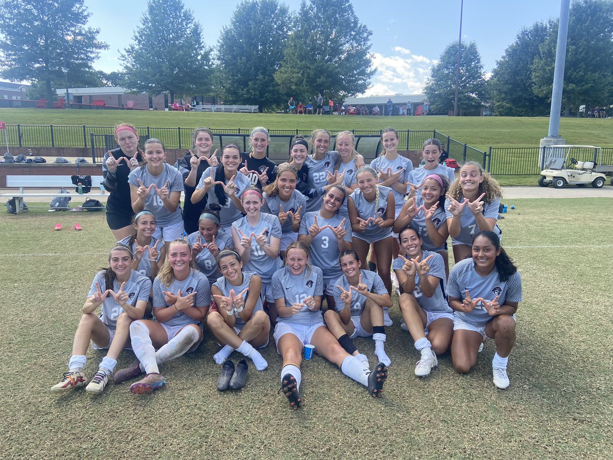 CBUBucsWSoc's tweet photo. RT THE W!!!!!! Flavia scores in the second half off an assist from Cammie to give us a 1-0 win over Georgia College. We are back again on Friday when we host Mississippi College. 

#BUCNation https://t.co/RYlleldvaH