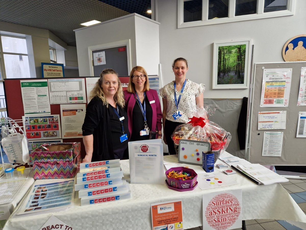 Georgina Kilcoyne (@georginakilcoy3) on Twitter photo #SligoUniversityHospital was delighted to host <a href="/AngelaTysall/">Angela Tysall</a>, to look at the Patient Safety 🦺 Act 2023 as part of #PatientSafetyDay
The message 📝to all is “if you are not sure 🤔, please ask us 🗣️”
Great resource 📚on HSE website 💻 www2.healthservice.hse.ie/organisation/n…
#teamSUH #SligoUniversityHospital was delighted to host <a href="/AngelaTysall/">Angela Tysall</a>, to look at the Patient Safety 🦺 Act 2023 as part of #PatientSafetyDay
The message 📝to all is “if you are not sure 🤔, please ask us 🗣️”
Great resource 📚on HSE website 💻 www2.healthservice.hse.ie/organisation/n…
#teamSUH