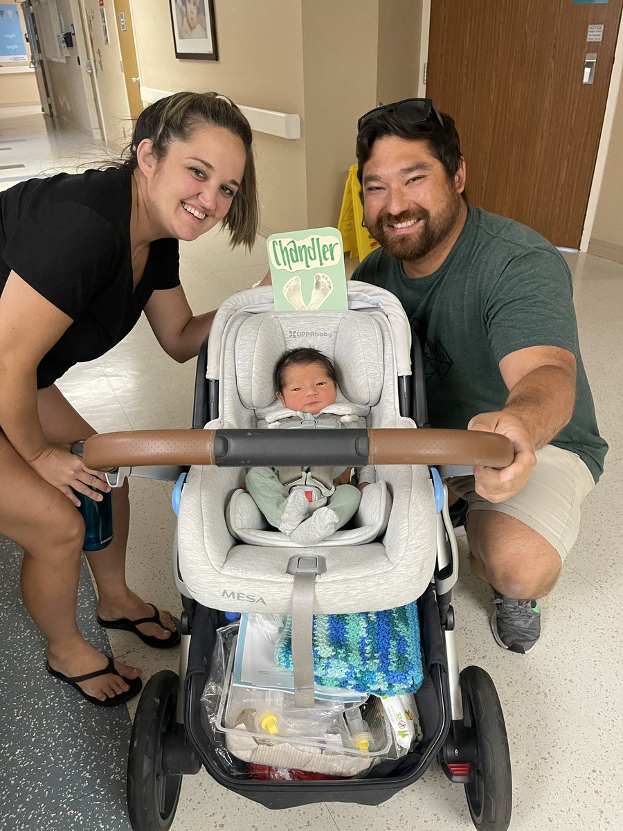 Congratulations to the Colyer family on the birth of their new baby boy, Chandler Colyer. Welcome to the Seahawk family. #futuredefensivelineman
