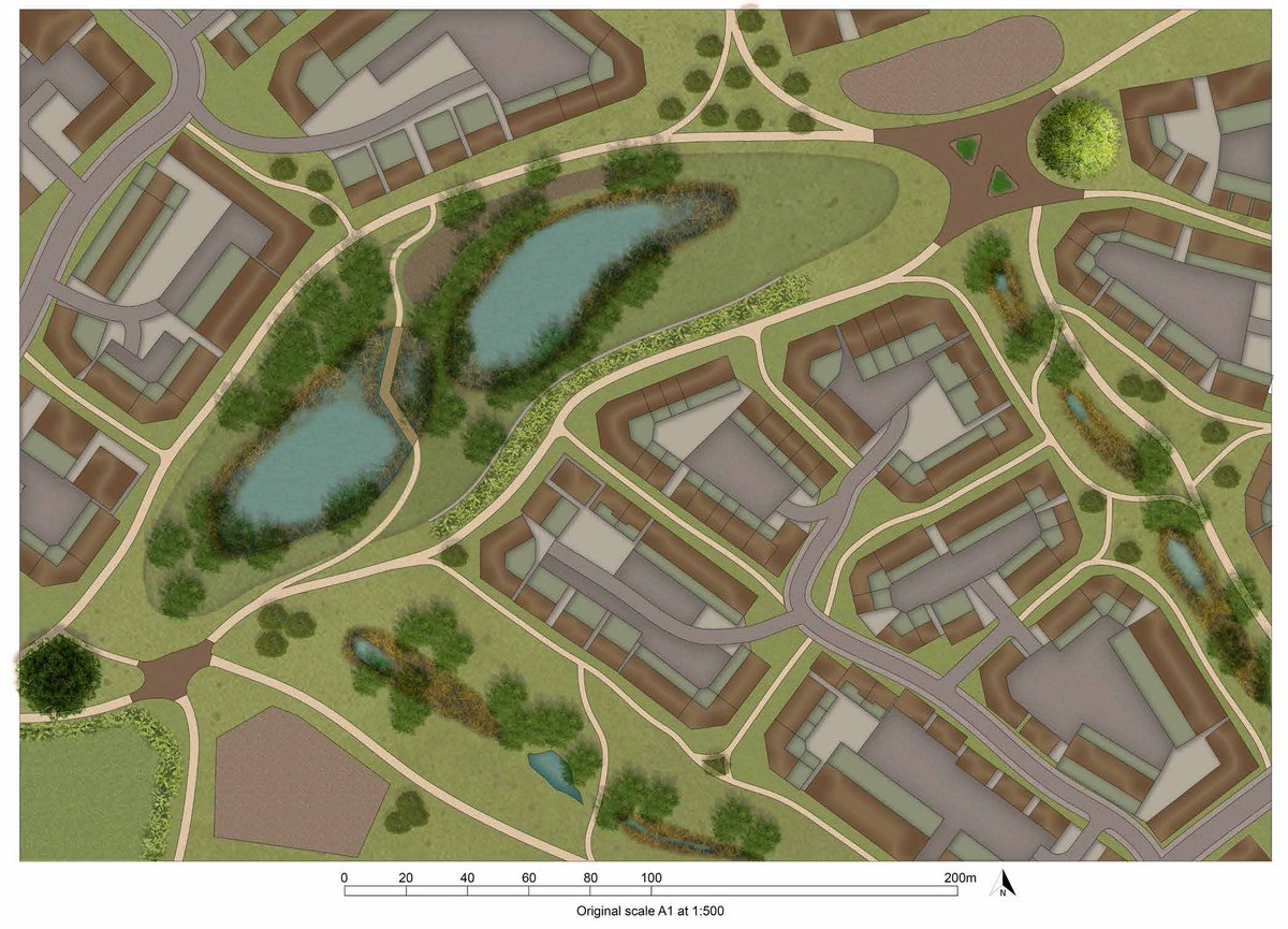 BCU_MALA's tweet photo. Congratulations to Laura Melling  for winning the @Pegasusgroup Landscape Planning Award with the "Slow St Neots" project where
#sustainable #urbanexpansion is explored. #stneots #carfree #landscapearchitecturestudent #landscape #landscapearchitecture #ma #mla #conversionmaster https://t.co/iaxUtFvqWh
