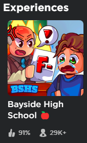 Bayside High School 🍎 - Roblox