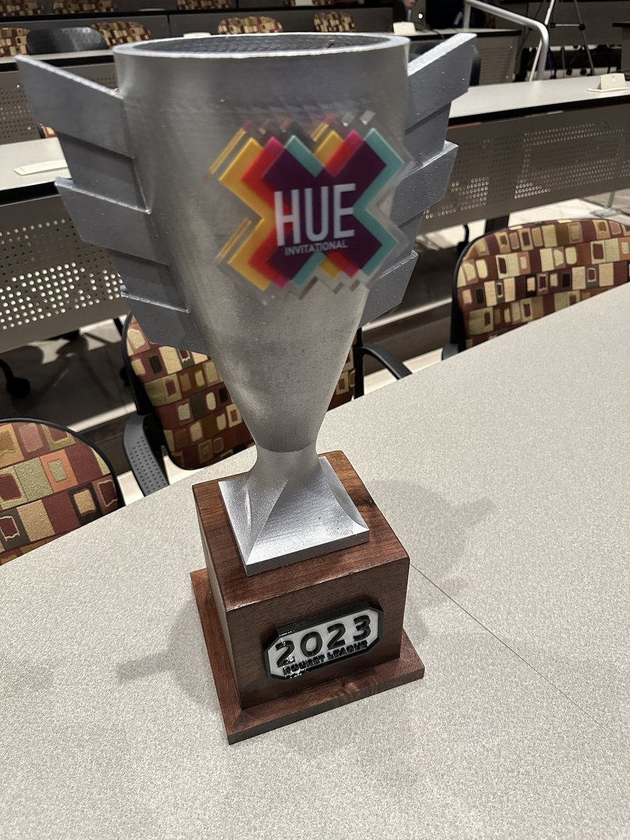 SEUEsports's tweet image. “We knew we were going to win.” - @DrueeRL 

SEU Rocket League is bringing a trophy back to Austin! So proud of the team! #HUE23 

#FearTheGoat