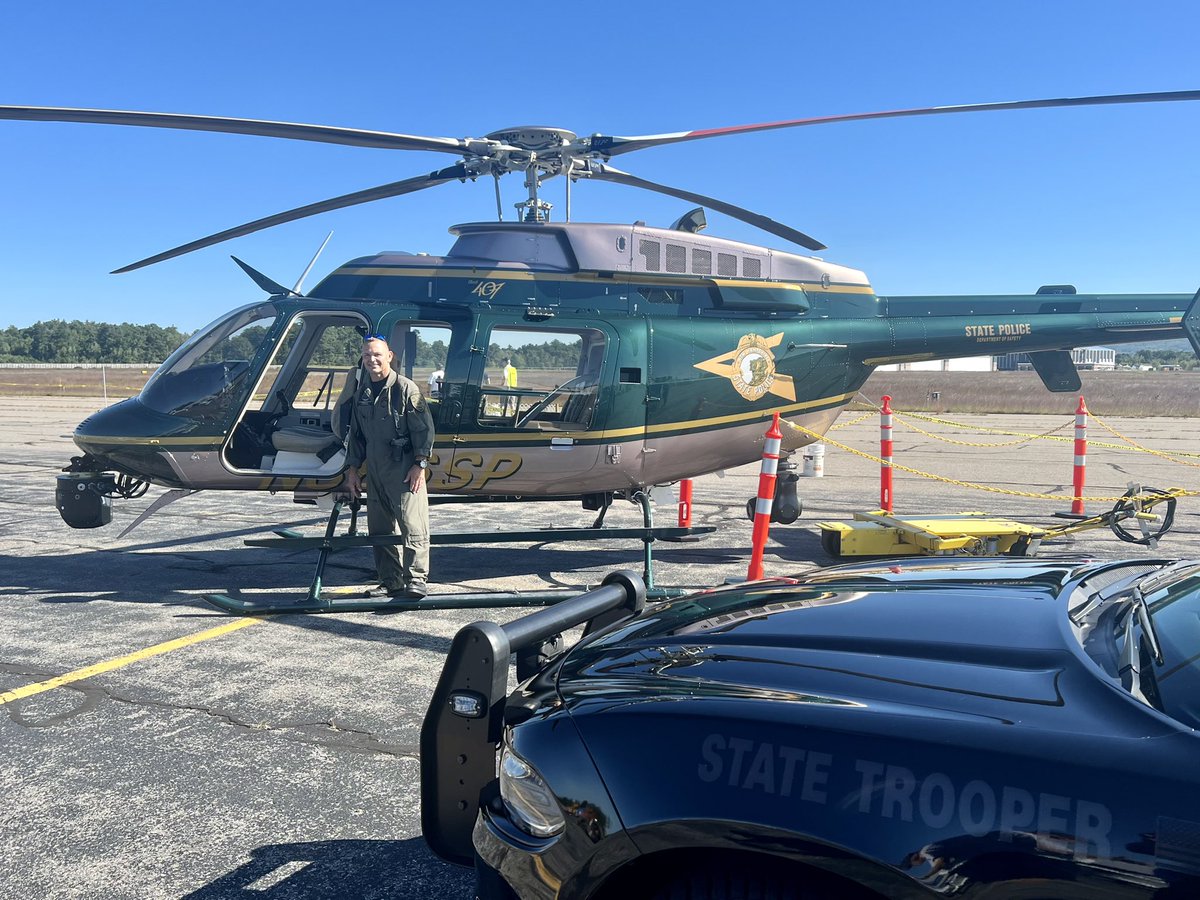Today from 10 a.m. to 2 p.m., members of the #NHSP Special Enforcement Unit are participating in the 2023 Wings &amp; Wheels event at Concord Municipal Airport!