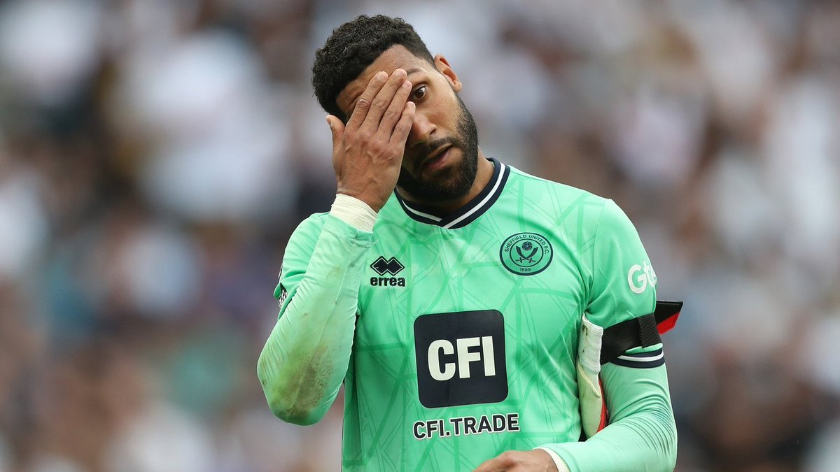Sheffield United goalkeeper Wes Foderingham has just left Tottenham Hotspur Stadium. 

[<a href="/AlasdairGold/">Alasdair Gold</a> ] 🥇