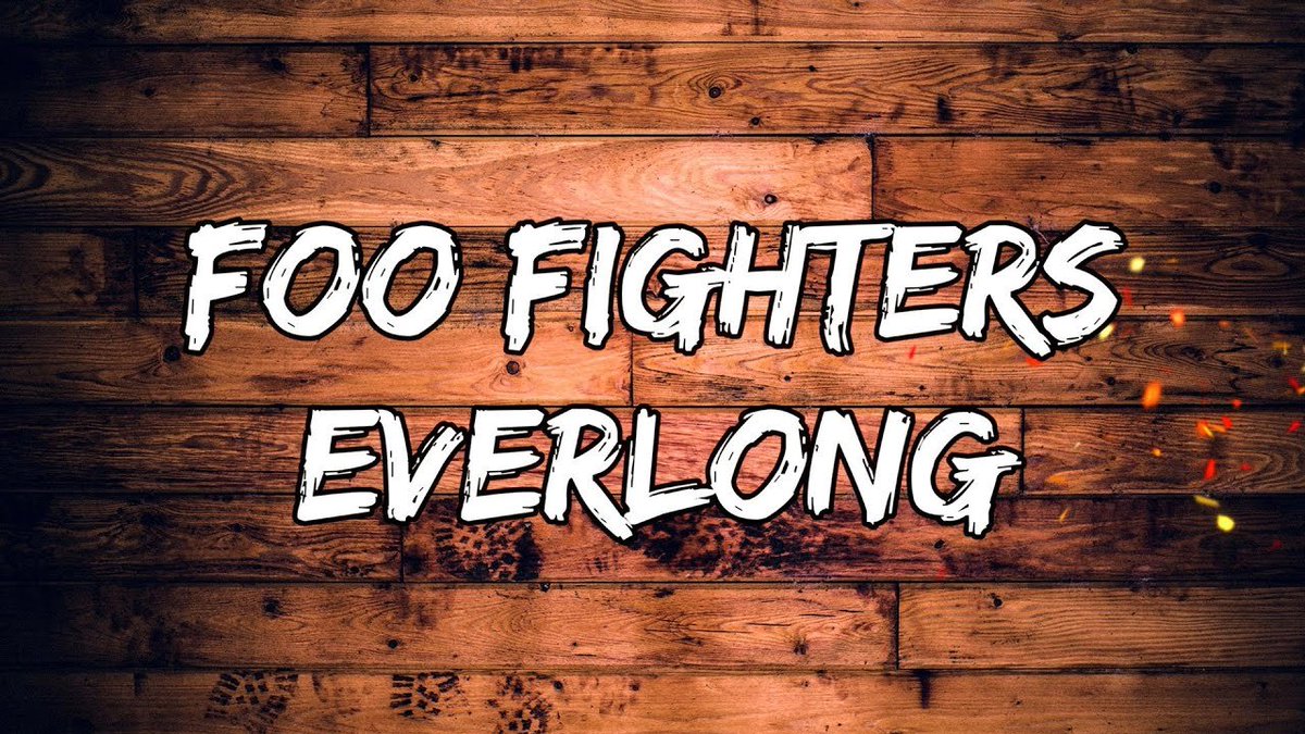 Day 20: #OurSeptemberSongs
Everlong, Foo Fighters
youtube.com/watch?v=eBG7P-…
