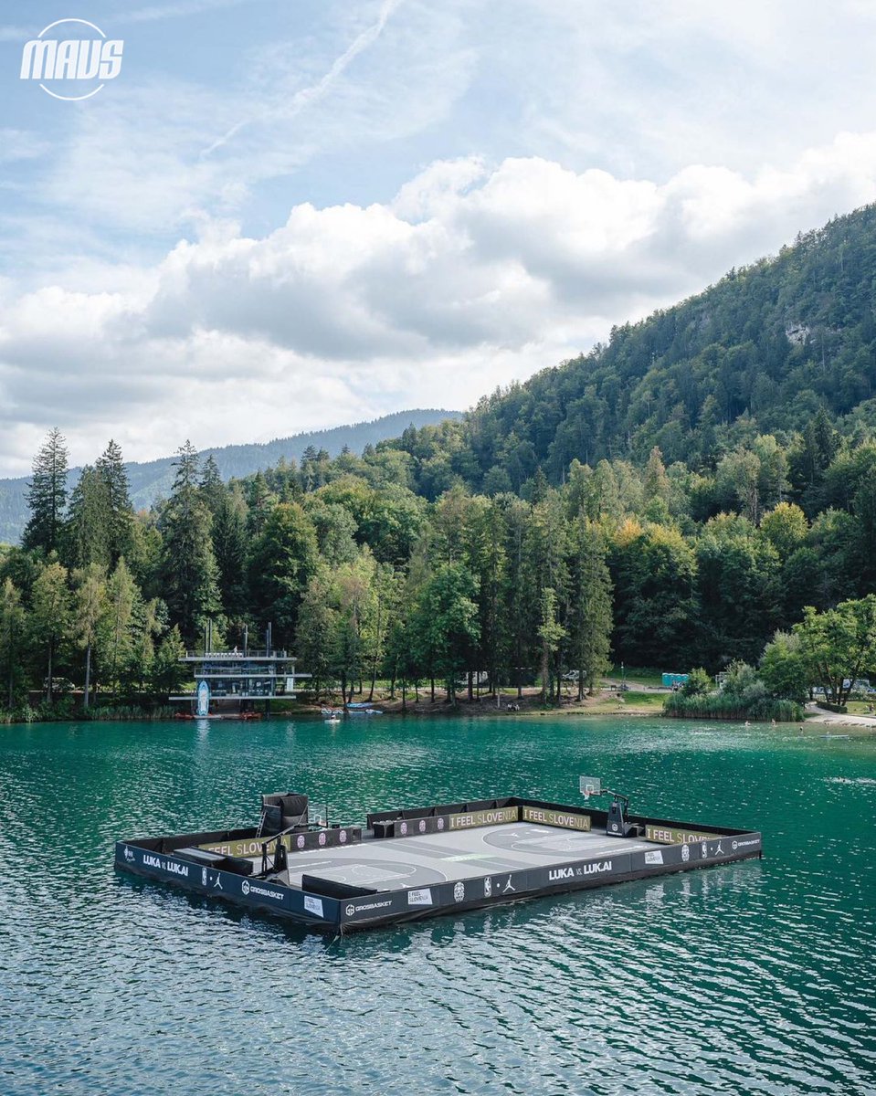 dallasmavs's tweet photo. Lake Bled x @luka7doncic 🇸🇮👟

Yesterday, Slovenia took center stage as it hosted an exclusive boutique sports event. The 'Luka 2 Lake Bled' basketball sneaker from Jordan was unveiled, complemented by an exciting 3x3 basketball tournament on a floating court right on the surface of Lake Bled. 

As an ambassador of the Slovenian Tourist Board (STB), Luka helped showcase the 'I feel Slovenia' brand in the most prominent of ways. #MFFL #ifeelslovenia