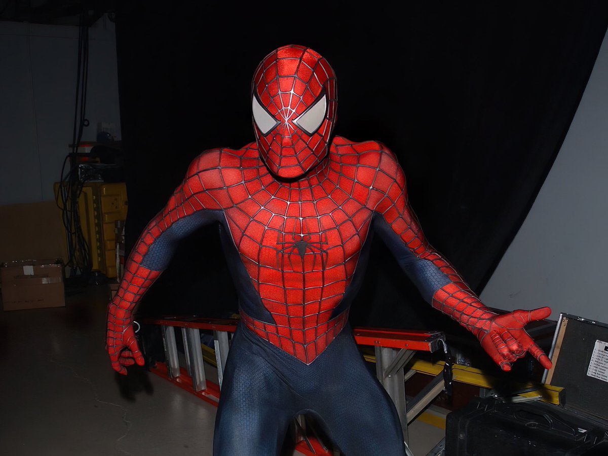Spidey_pte's tweet photo. Part of maturing as a person is realizing that the 2002 raimi suit is actually far superior than the 2004 one https://t.co/5yeELcELxy