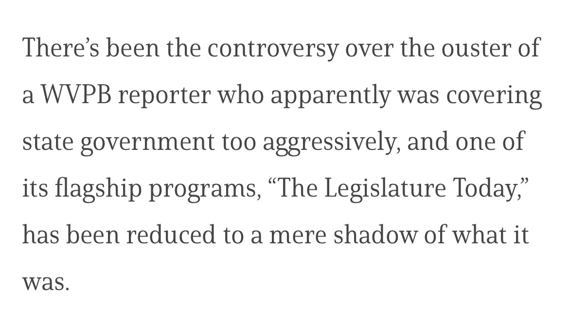 ameliaknisely's tweet image. I’m taking this as a compliment, @PhilKabler 

(Read his good column this week on Justice, WVU and more wvgazettemail.com/news/columnist…)