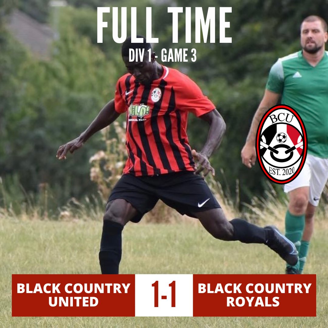 BCU_FC's tweet image. Game three of the season saw us draw 1-1.

A point feels disappointing after today’s performance, with Royals keeper making several very good saves to keep them in the game.

Royals took the lead with a penalty, before Adam Nicholls equalised on debut.

MOTM: Alfred Hinneh.
🔴⚪️