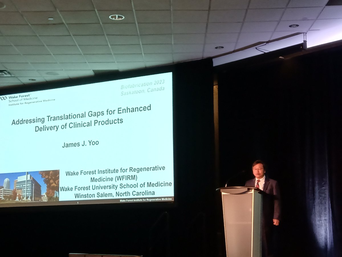 rlevato (@riclevato) on Twitter photo Here we start!! <a href="/ISBioFab/">Intl Soc Biofab</a> #biofab2023 kicks of with <a href="/WFIRMnews/">Wake Forest Institute for Regenerative Medicine</a> James Yoo on clinical translation of #biofabrication after opening remarks from <a href="/timw/">Tim Wilkinson</a> Here we start!! <a href="/ISBioFab/">Intl Soc Biofab</a> #biofab2023 kicks of with <a href="/WFIRMnews/">Wake Forest Institute for Regenerative Medicine</a> James Yoo on clinical translation of #biofabrication after opening remarks from <a href="/timw/">Tim Wilkinson</a>