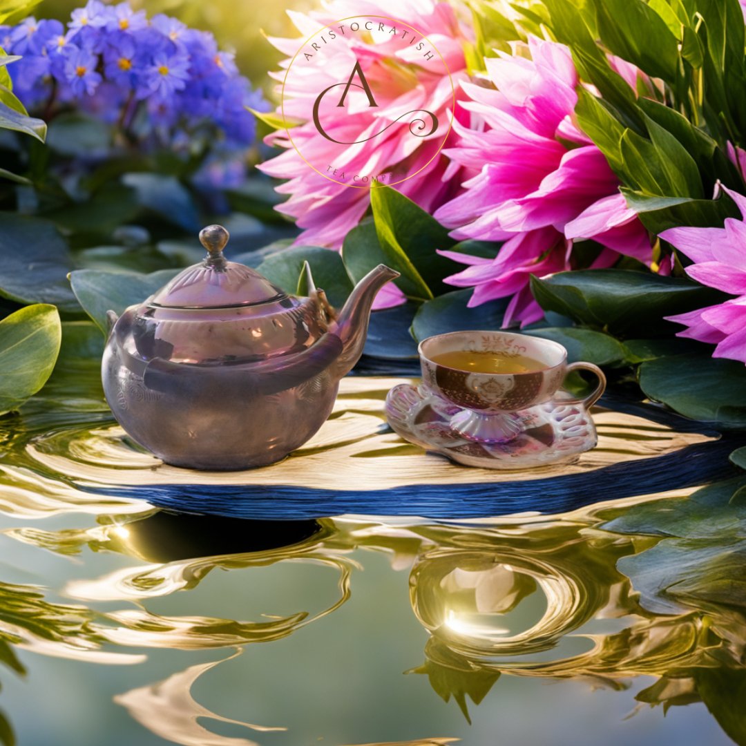 AristoTeaNoir's tweet image. Loose leaf tea never goes on vacation, but it sure knows how to 'relax' in a hot tub! 🛁☕ #TeaHumor #LooseLeafLifestyle #aristocratishteacompany