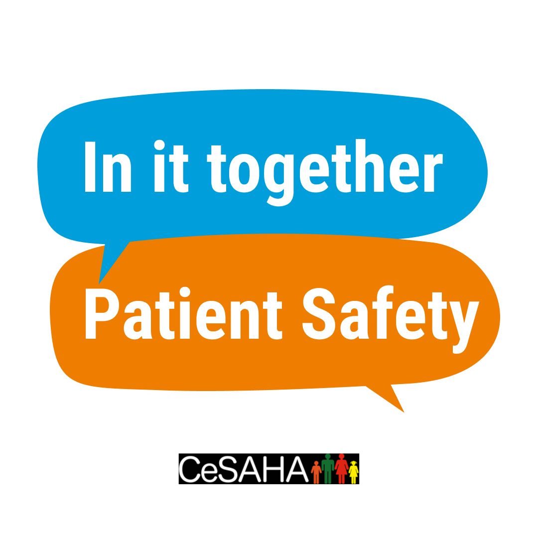 cesahafrica's tweet photo. Everybody has a role to play: policy-makers, health care leaders, health and care workers, patients and their families, patient advocates and civil society.
#worldpatientsafetyday #who #cesaha https://t.co/VNbVcSoFZn