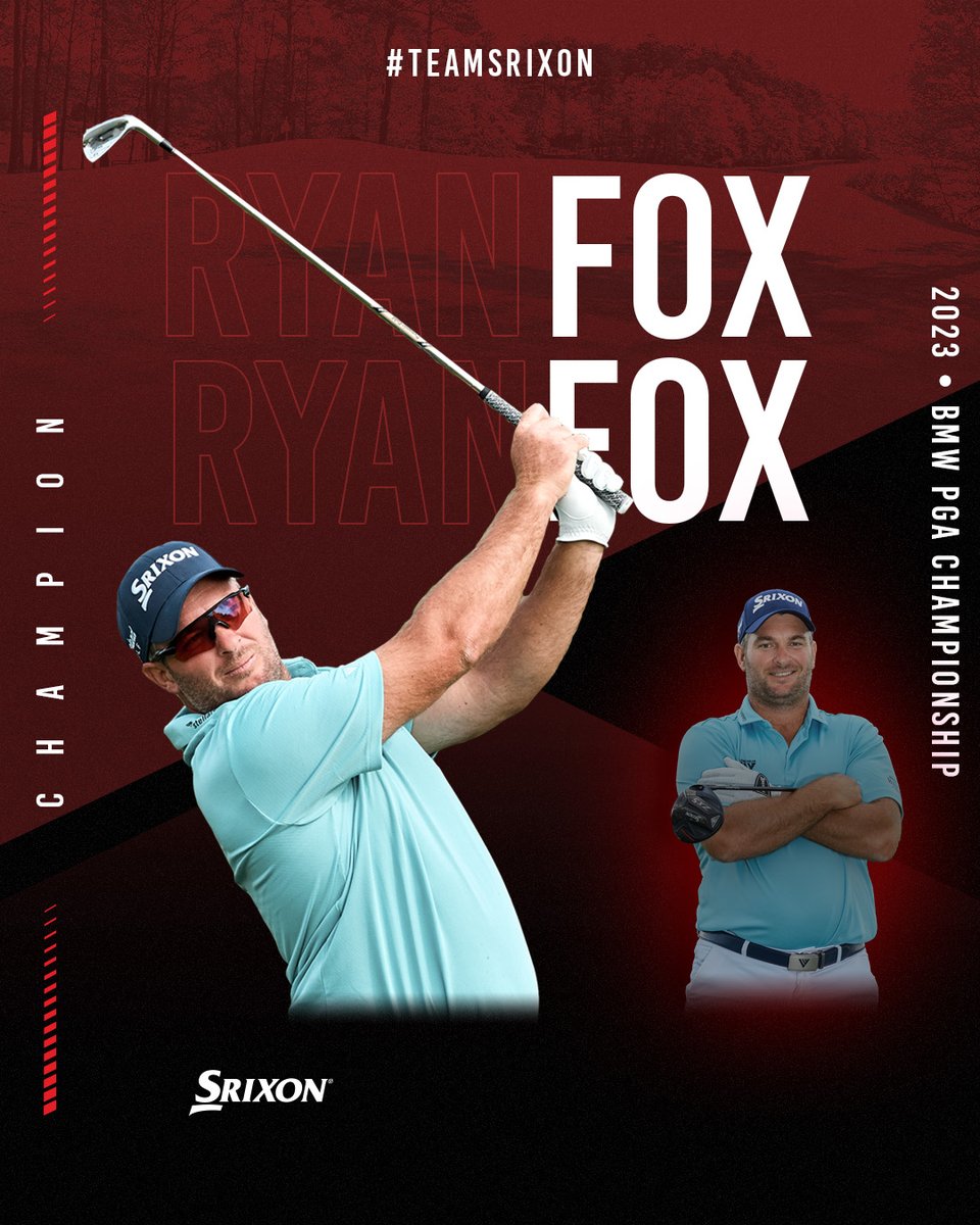 A masterful win for @ryanfoxgolfer at the BMW PGA Championship 🏆 #TeamSrixon